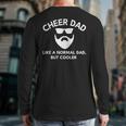 Cheer Dad Cheerleading Bearded Definition Long Sleeve T-Shirt Back Print