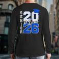 Class Of 2026 Dad Proud Dad Of A 2026 Senior Graduate Long Sleeve T-Shirt Back Print