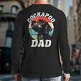 Cockapoo Dad Dog Father's Day Vintage Pet Men Women Kids Long Sleeve T-Shirt Back Print