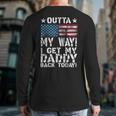 Cool I Get My Daddy Back Today Military Child Small Long Sleeve T-Shirt Back Print Cool I Get My Daddy Back Today Military Child Small Long Sleeve T-Shirt Back Print