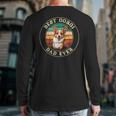 Corgi Dad Idea For Men Long Sleeve T-Shirt Back Print