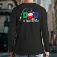Dad Of The Big One Fishing Boy First Birthday Ofishally Long Sleeve T-Shirt Back Print