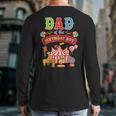 Dad Of The Birthday Boy Carnival Circus 1st Birthday Party Long Sleeve T-Shirt Back Print
