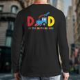 Dad Of The Birthday Boy Choo Choo Train Family Matching Long Sleeve T-Shirt Back Print Dad Of The Birthday Boy Choo Choo Train Family Matching Long Sleeve T-Shirt Back Print