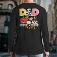 Dad Birthday Boy Farm Animal Farming Farmer Family B-Day Long Sleeve T-Shirt Back Print