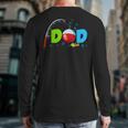 Dad Of The Birthday Boy Birthday Fishing Family Long Sleeve T-Shirt Back Print Dad Of The Birthday Boy Birthday Fishing Family Long Sleeve T-Shirt Back Print