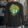 Dad Of The Birthday Boy Matching Family Bowling Birthday Long Sleeve T-Shirt Back Print