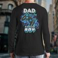 Dad Of The Birthday Boy Matching Video Game Birthday Party Long Sleeve T-Shirt Back Print