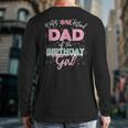Dad Of The Birthday Girl Shirt Winter Onederland Family Long Sleeve T-Shirt Back Print Dad Of The Birthday Girl Shirt Winter Onederland Family Long Sleeve T-Shirt Back Print