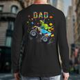 Dad Building Blocks Monster Truck Dinosaur Birthday Long Sleeve T-Shirt Back Print Dad Building Blocks Monster Truck Dinosaur Birthday Long Sleeve T-Shirt Back Print