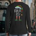 The Dad Elf Shirt Matching Family Dad Christmas Elf Long Sleeve T-Shirt Back Print The Dad Elf Shirt Matching Family Dad Christmas Elf Long Sleeve T-Shirt Back Print