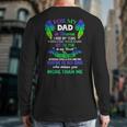 For My Dad In Heaven Touching Tribute For Passed Away Father Long Sleeve T-Shirt Back Print For My Dad In Heaven Touching Tribute For Passed Away Father Long Sleeve T-Shirt Back Print