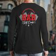 Dad Pit Crew Birthday Party Race Car Racing Family Matching Long Sleeve T-Shirt Back Print