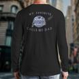 Dad Rocket Scientist Long Sleeve T-Shirt Back Print