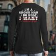 Dad Shirts From Daughter I Do What My Daughter Wants Long Sleeve T-Shirt Back Print