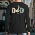 Dad Silly Goose 1st Birthday Family Matching Pocket Long Sleeve T-Shirt Back Print