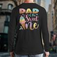 Dad Of The Sweet One Ice Cream 1St Birthday Party Long Sleeve T-Shirt Back Print