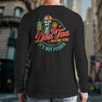Dad Tax Making Sure It's Not Poison Father's Day Long Sleeve T-Shirt Back Print