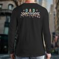 Dad Truck Dad Monster Truck Are My Jam Truck Lovers Long Sleeve T-Shirt Back Print