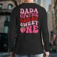 Dada Of The Berry Sweet One Strawberry First Birthday Long Sleeve T-Shirt Back Print Dada Of The Berry Sweet One Strawberry First Birthday Long Sleeve T-Shirt Back Print
