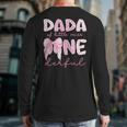 Dada Of Little Miss Onederful First Birthday Girl Bow Long Sleeve T-Shirt Back Print