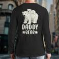 Daddy Bear And Cub Polar Bear Long Sleeve T-Shirt Back Print