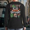 Daddy Of The Birthday Boy Game Day Football Long Sleeve T-Shirt Back Print