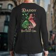 Daddy Of The Birthday Girl Pink And Green Family Matching Long Sleeve T-Shirt Back Print
