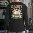 Daddy Of The Wild One 1St Birthday Kids Safari Jungle Long Sleeve T-Shirt Back Print
