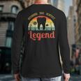 Dentist Dental Surgeon Dentistry Husband Dad Oral Hygiene Long Sleeve T-Shirt Back Print