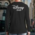 Disney Dad Long Sleeve T-Shirt Back Print