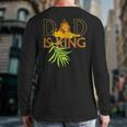 Disney The Lion King Dad Is King Mufasa & Simba Father's Day Long Sleeve T-Shirt Back Print