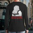 Family Guy Peter Stewie Dad Life Distressed Big Chest Logo Long Sleeve T-Shirt Back Print Family Guy Peter Stewie Dad Life Distressed Big Chest Logo Long Sleeve T-Shirt Back Print