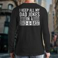 Father's Day Nerd Programmer Dad Jokes Long Sleeve T-Shirt Back Print
