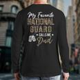My Favorite National Guard Calls Me Dad Military Family Long Sleeve T-Shirt Back Print