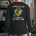 Fun Heart Puzzle Shirts Dad Autism Awareness Family Support Long Sleeve T-Shirt Back Print Fun Heart Puzzle Shirts Dad Autism Awareness Family Support Long Sleeve T-Shirt Back Print