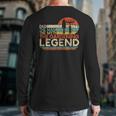 Gardener Dad The Man The Myth The Gardening Legend Long Sleeve T-Shirt Back Print