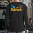 Gelt Father Hanukkah Menorah Jewish Dad Pajamas Long Sleeve T-Shirt Back Print