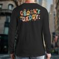 Groovy Daddy Birthday Party Peace Sign Dad 60s 70s Hippie Long Sleeve T-Shirt Back Print Groovy Daddy Birthday Party Peace Sign Dad 60s 70s Hippie Long Sleeve T-Shirt Back Print
