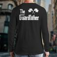 The Guardfather Meme Color Guard Proud Dad Colorguard Long Sleeve T-Shirt Back Print