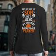 He's Also My Favorite Basketball Player Dad Basketball Dad Long Sleeve T-Shirt Back Print He's Also My Favorite Basketball Player Dad Basketball Dad Long Sleeve T-Shirt Back Print