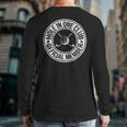 Hole In One Golf Dad & Cart Golfer Long Sleeve T-Shirt Back Print