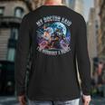 I'm A Beast Alpha Man Alpha Wolves Jokes Dad Papa Alpha Wolf Long Sleeve T-Shirt Back Print