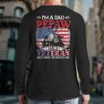 I'm Dad Pepaw Veteran Nothing Scares Me Father's Day Long Sleeve T-Shirt Back Print I'm Dad Pepaw Veteran Nothing Scares Me Father's Day Long Sleeve T-Shirt Back Print