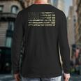 I'm Not The Step Dad I'm The Dad That Stepped Up Camouflage Long Sleeve T-Shirt Back Print