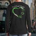 I'm A Simples Woman Loves Weed Coffee And Dog Dad Mom Long Sleeve T-Shirt Back Print