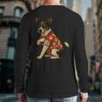 I Love Dad Tattoo Rat Terrier Dad Long Sleeve T-Shirt Back Print