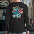 Marvel Captain America Legendary Dad Father's Day Long Sleeve T-Shirt Back Print