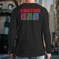 Marvel Spider-Man Amazing Dad Birthday Father’s Day Long Sleeve T-Shirt Back Print