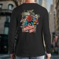 Marvel Spider-Man Amazing Dad Father's Day Long Sleeve T-Shirt Back Print